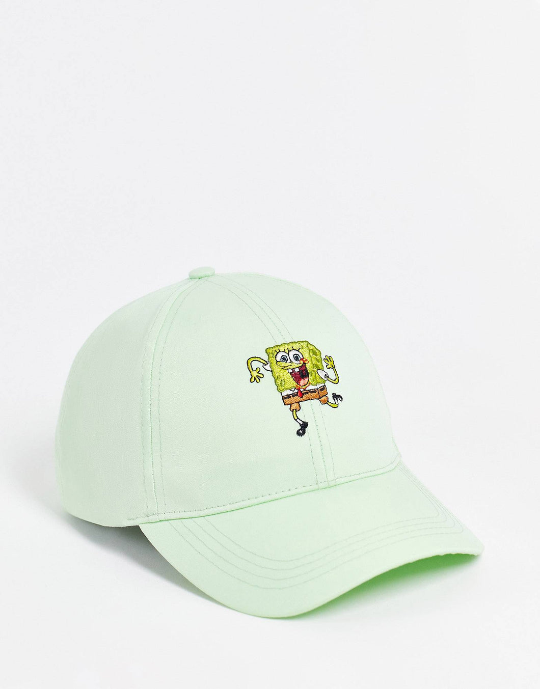 Spongebob Baseball Cap In Washed Green