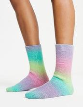 Load image into Gallery viewer, Ombre Knitted Lounge Socks In Multi
