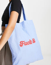 Load image into Gallery viewer, Slogan Canvas Tote
