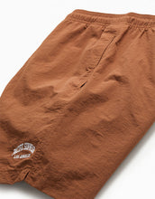 Load image into Gallery viewer, Men&#39;s Collegiate Solid 17&quot; Swim Trunks Brown
