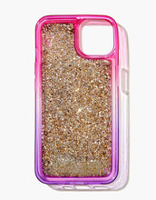 Load image into Gallery viewer, Glitter Flower Case For Iphone 13
