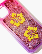 Load image into Gallery viewer, Glitter Flower Case For Iphone 13
