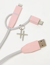 Load image into Gallery viewer, 3 In 1 Pink Charging Cable
