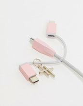 Load image into Gallery viewer, 3 In 1 Pink Charging Cable
