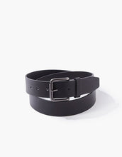 Load image into Gallery viewer, Men&#39;s Faux Leather Belt Black
