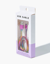 Load image into Gallery viewer, Rainbow Usb Electronics Charger
