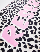 Load image into Gallery viewer, Reserved Towel In Pink And Leopard Print
