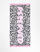 Load image into Gallery viewer, Reserved Towel In Pink And Leopard Print
