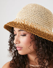 Load image into Gallery viewer, Straw Bucket Hat
