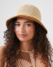 Load image into Gallery viewer, Straw Bucket Hat
