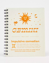 Load image into Gallery viewer, Gemini Starsign A5 Notebook
