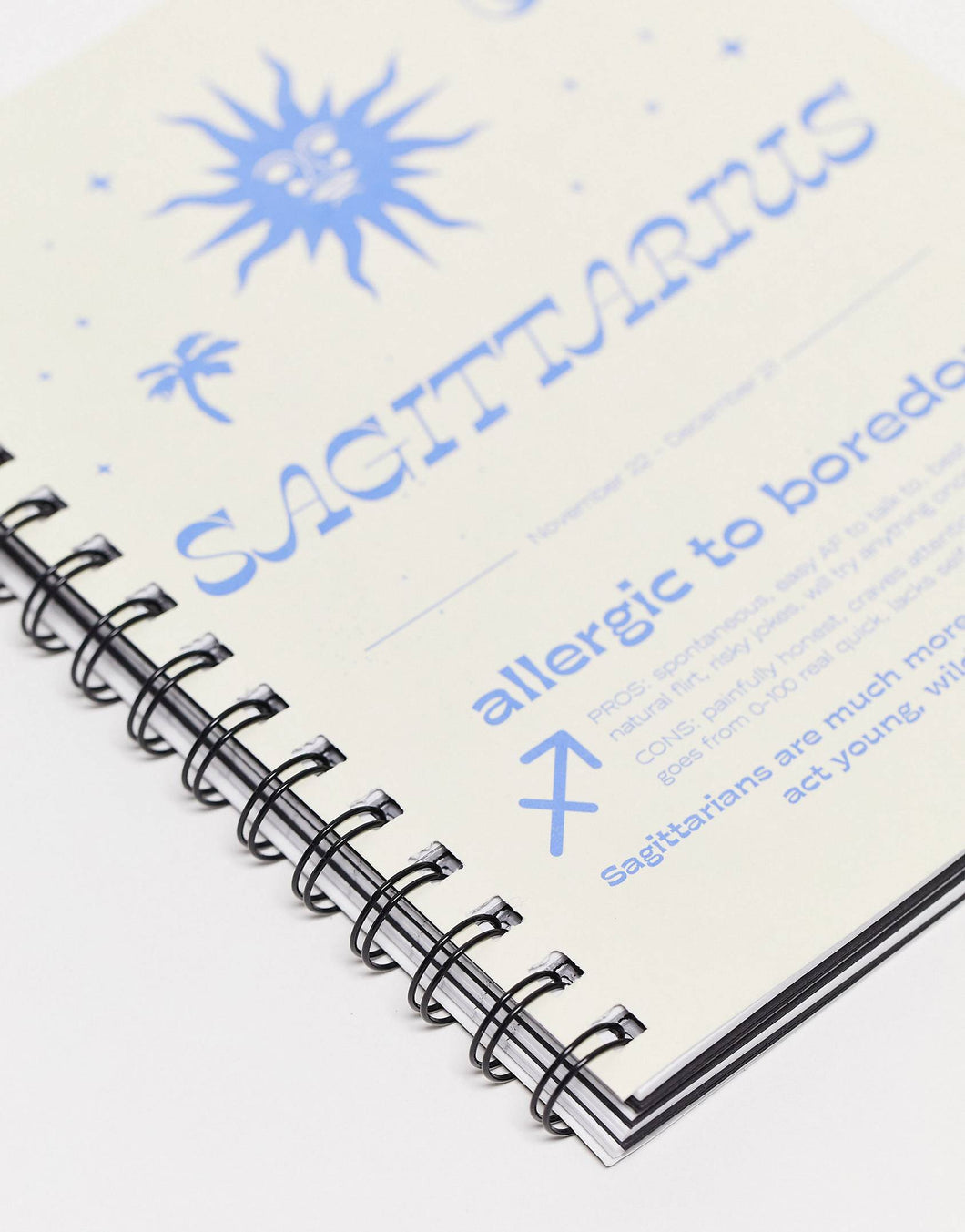 Sagittarius Starsign A5 Notebook