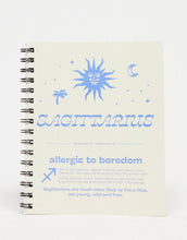 Load image into Gallery viewer, Sagittarius Starsign A5 Notebook
