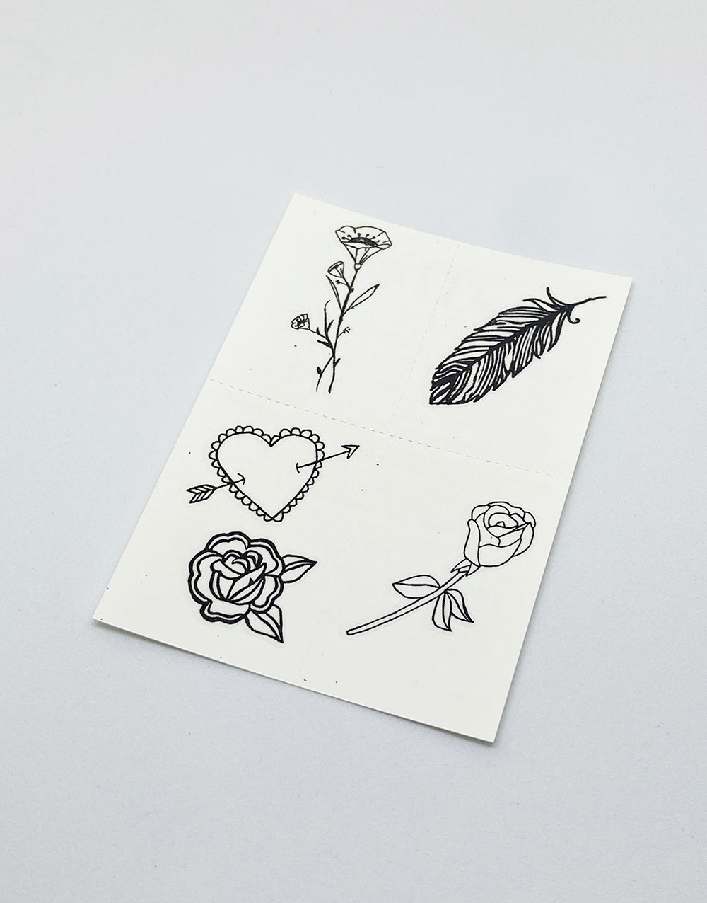 Embroidered Temporary Tattoo