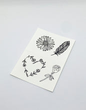 Load image into Gallery viewer, Embroidered Temporary Tattoo
